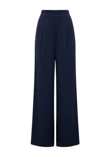 Kadın Yüksek Bel Wide Leg Pantolon