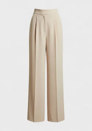 Kadın Yüksek Bel Wide Leg Pantolon