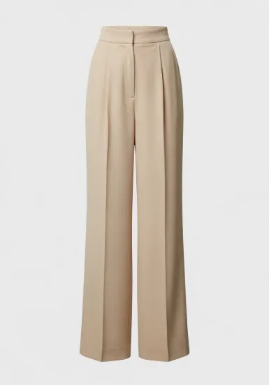 Kadın Yüksek Bel Wide Leg Pantolon