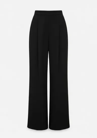 Kadın Yüksek Bel Wide Leg Pantolon