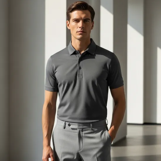Signature Merserize Pamuklu Slim-Fit Polo Yaka Tişört