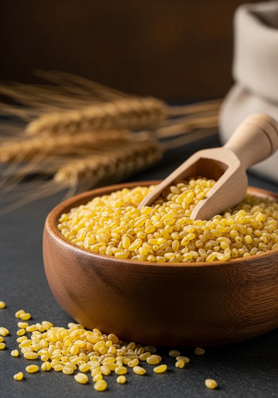 Taş Değirmende Öğütülmüş Geleneksel Pilavlık İri Bulgur