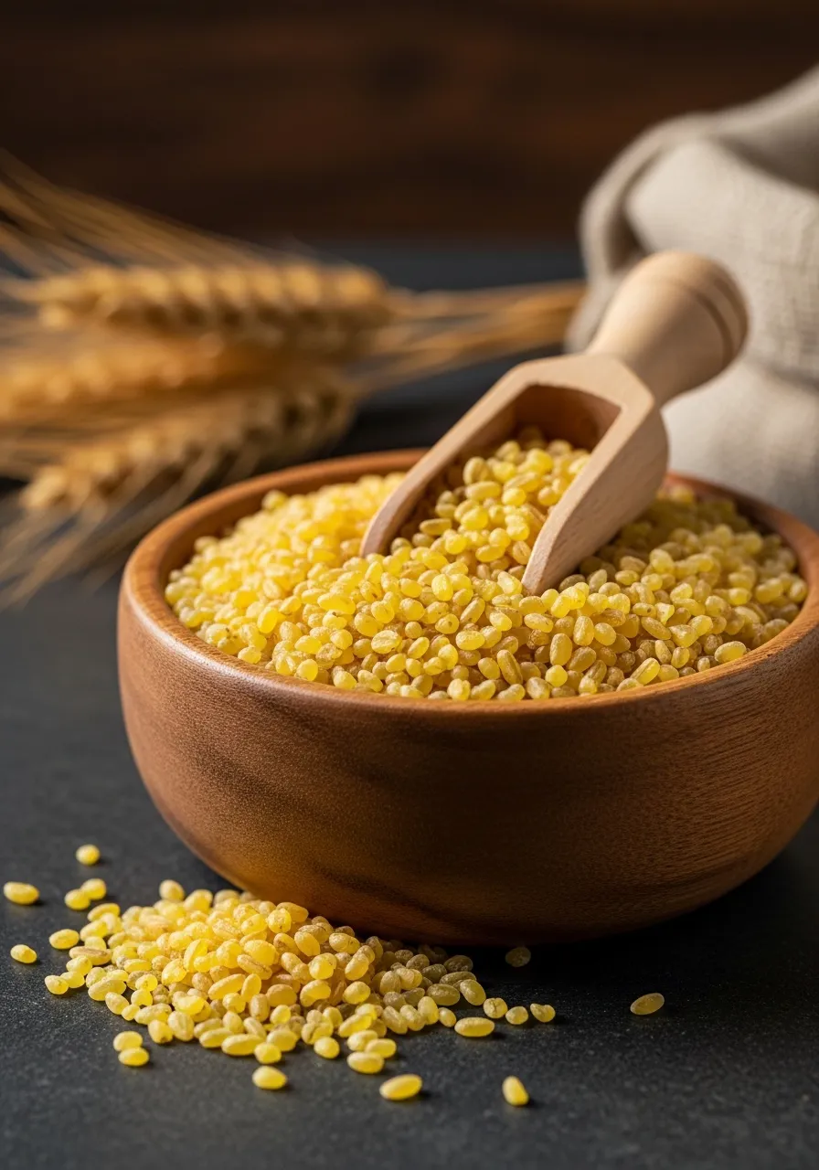 Taş Değirmende Öğütülmüş Geleneksel Pilavlık İri Bulgur